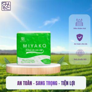 Khăn Giấy Ăn Cao Cấp Miyako – 100 Tờ 1 Lớp