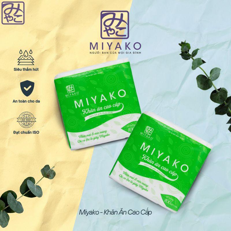 Gợi ý thương hiệu uy tín: Khăn giấy Miyako