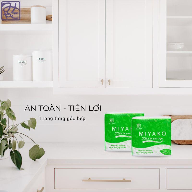Khăn giấy ăn Miyako - An toàn, tiện lợi trong từng góc bếp