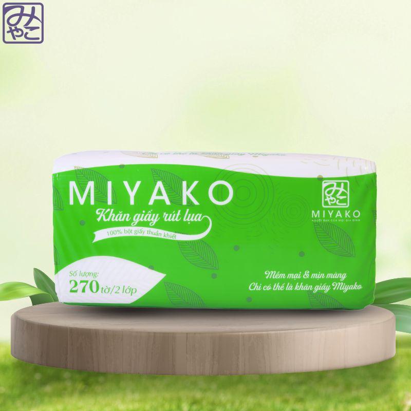 Khăn giấy rút lụa 270 tờ Miyako