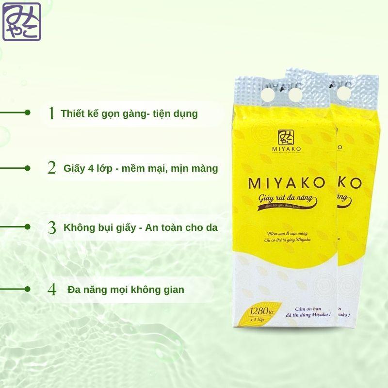 Đặc điểm nổi bật của khăn giấy rút treo tường Miyako