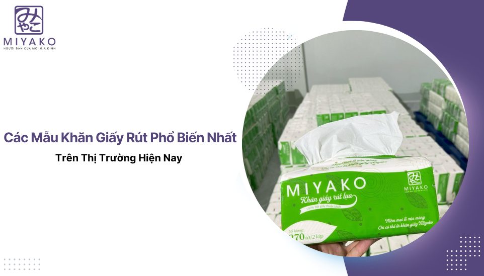 Các Mẫu Khăn Giấy Rút Phổ Biến Nhất Trên Thị Trường Hiện Nay