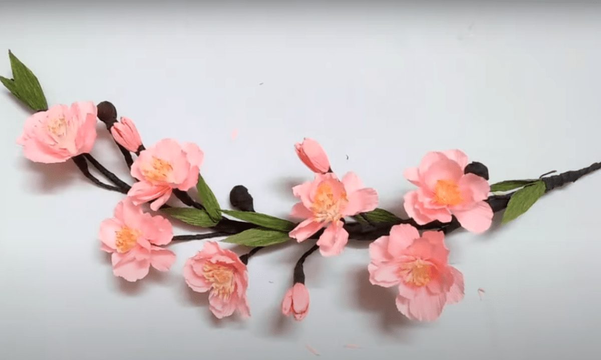 Tại sao nên chọn giấy vệ sinh Miyako để làm hoa đào?