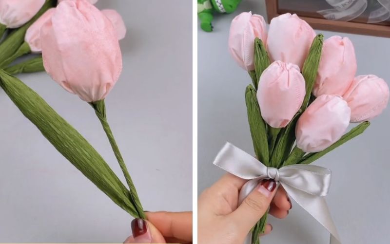 Mẹo hay để tạo hoa tulip đẹp và bền lâu