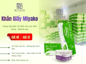 Cung cấp giấy vệ sinh cho khách sạn giá sỉ