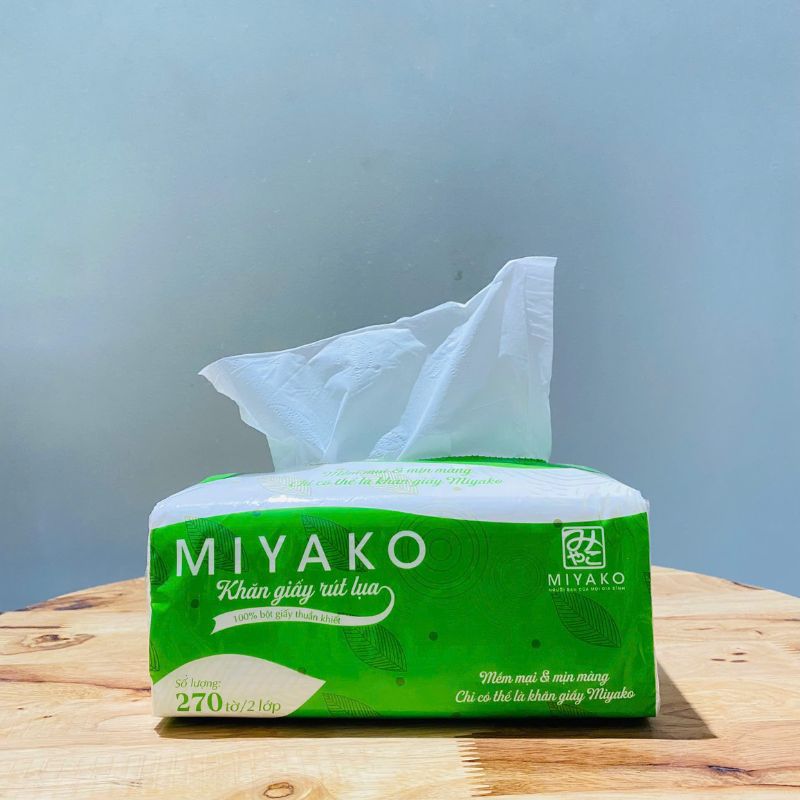 Khăn giấy rút bảo vệ sức khỏe, an toàn cho cả gia đình
