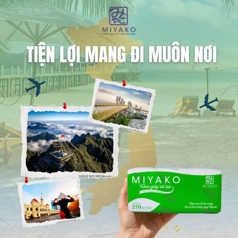 Khăn giấy rút an toàn cho da