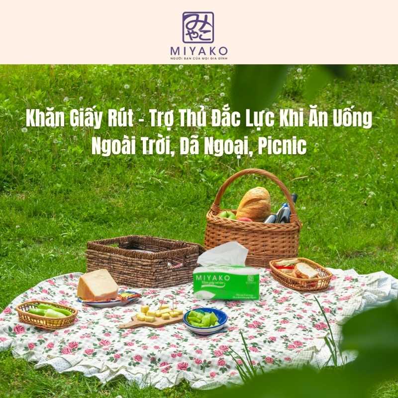 Vì sao khăn giấy rút lại phù hợp cho picnic – Tiện lợi và sạch sẽ ngoài trời