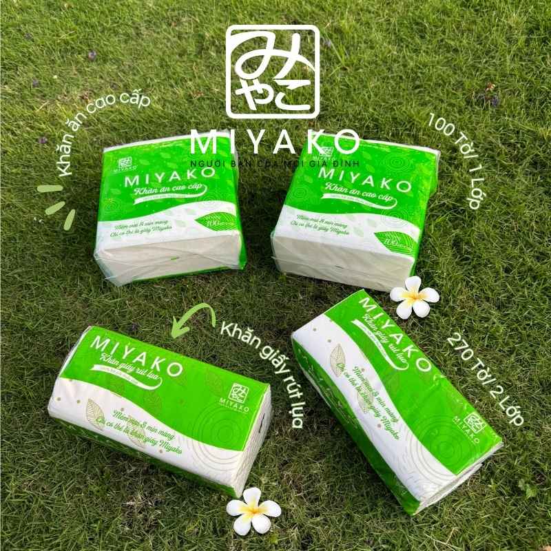 Khăn giấy Miyako – Giải pháp sạch gọn, an toàn cho cả gia đình Việt