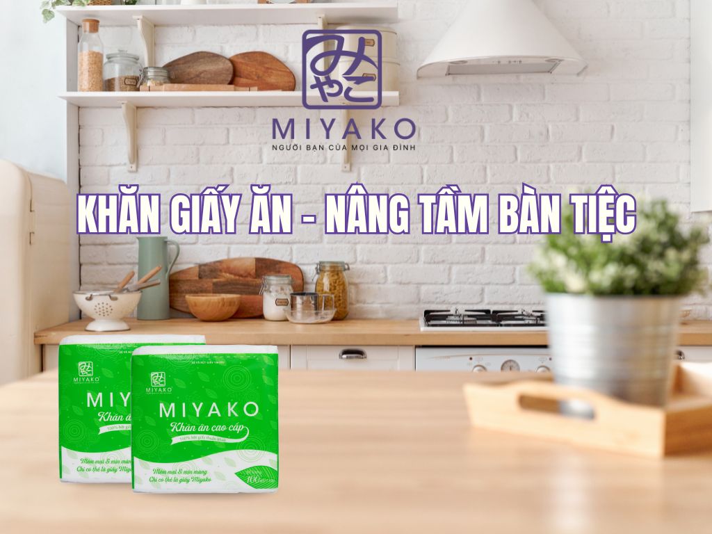 Khăn giấy ăn – Nâng tầm bàn tiệc