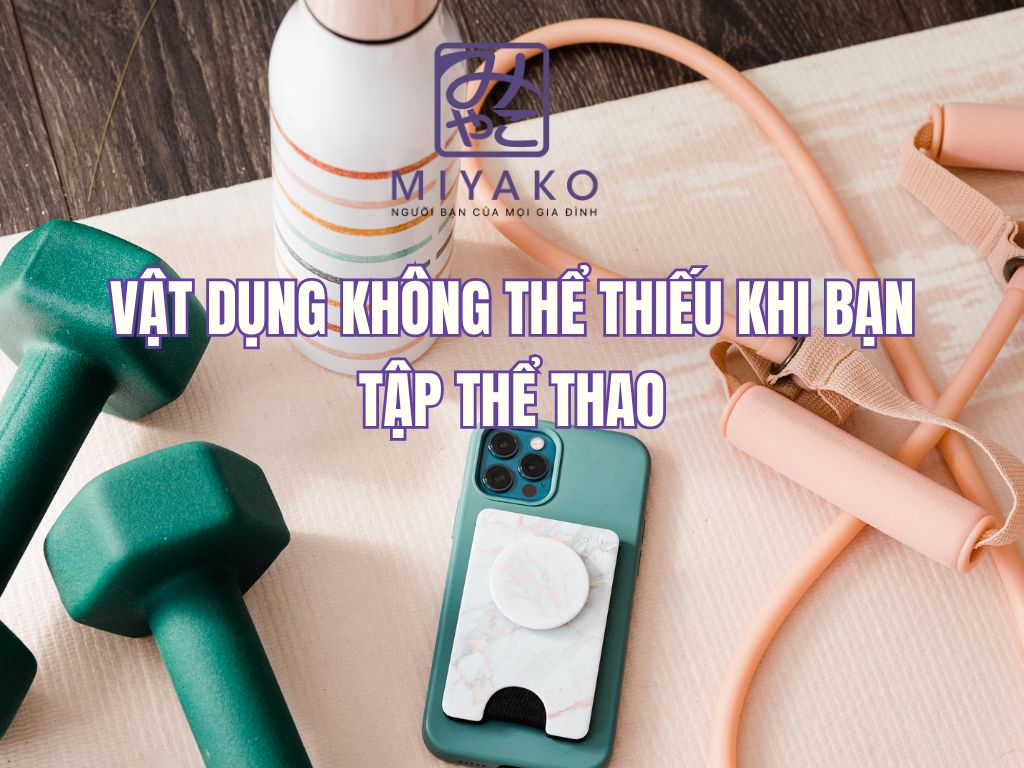 Tập luyện thoải mái nhờ khăn giấy khi chơi thể thao
