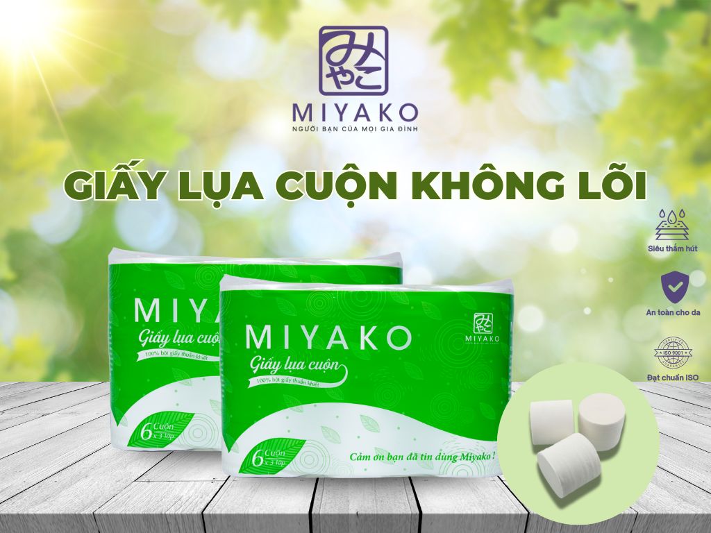 Giấy vệ sinh không lõi