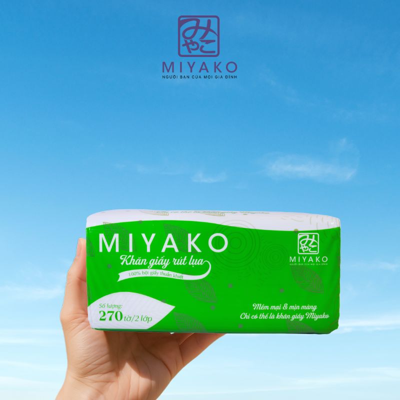 Khăn giấy facial Miyako
