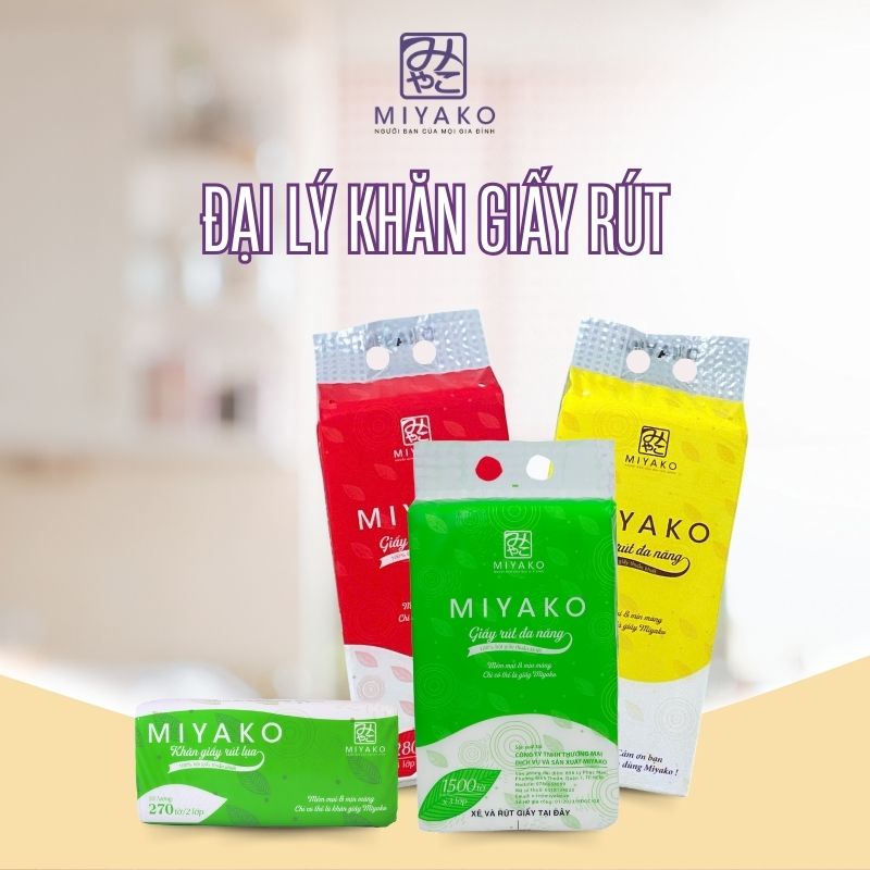đại lý khăn giấy rút