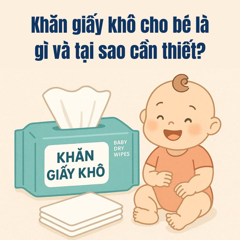 Khăn giấy khô cho bé là gì và tại sao cần thiết