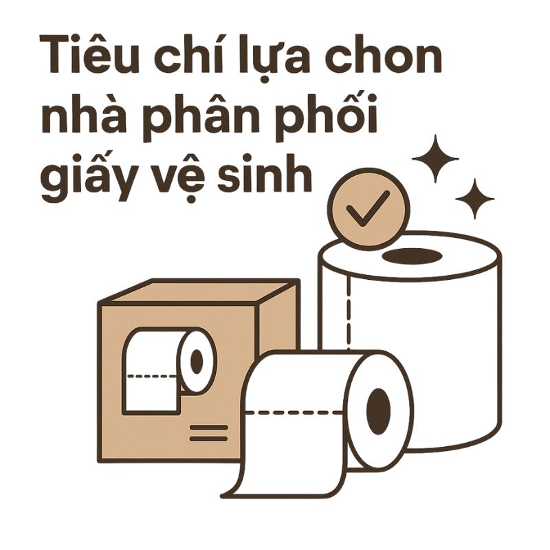Tiêu chí lựa chọn nhà phân phối giấy vệ sinh uy tín