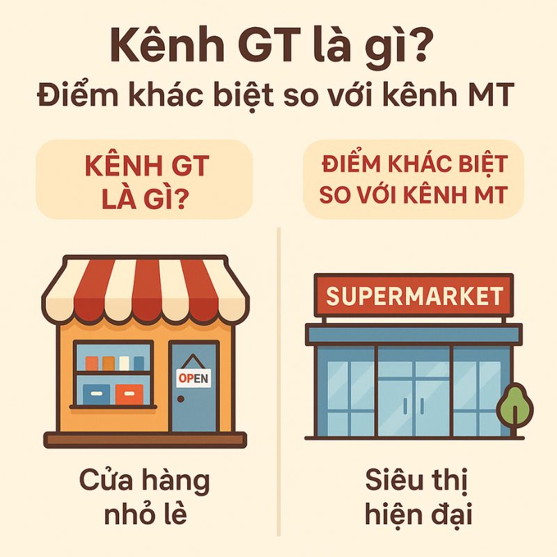 Kênh GT và MT là gì