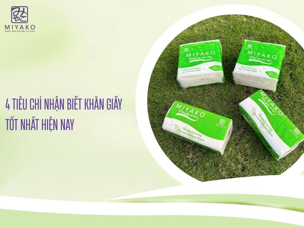 4 tiêu chí nhận biết khăn giấy tốt nhất hiện nay