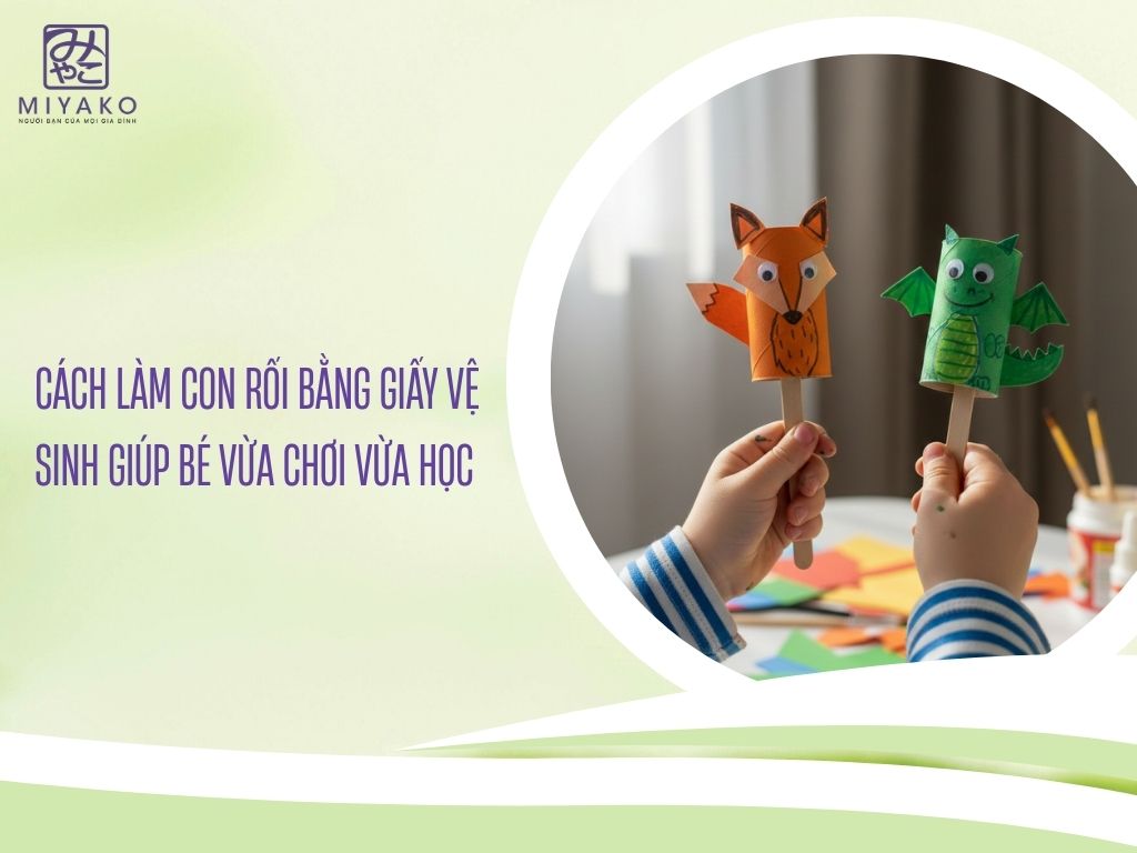 Cách Làm Con Rối Bằng Giấy Vệ Sinh Chỉ Trong 10 Phút