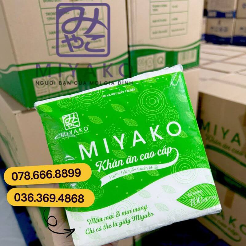 Lợi ích khi mua khăn giấy vuông giá sỉ