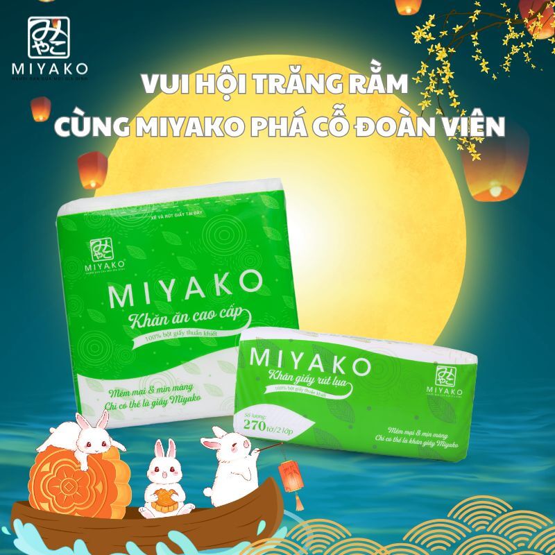 Vui hội trăng rằm cùng Miyako phá cổ đoàn viên