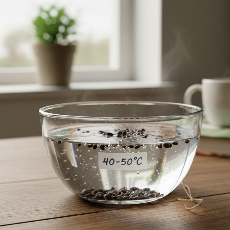 Bước ngâm hạt giống là lưu ý quan trọng nhất trong cách trồng rau mầm bằng giấy (Hình ảnh mang tính chất minh họa)