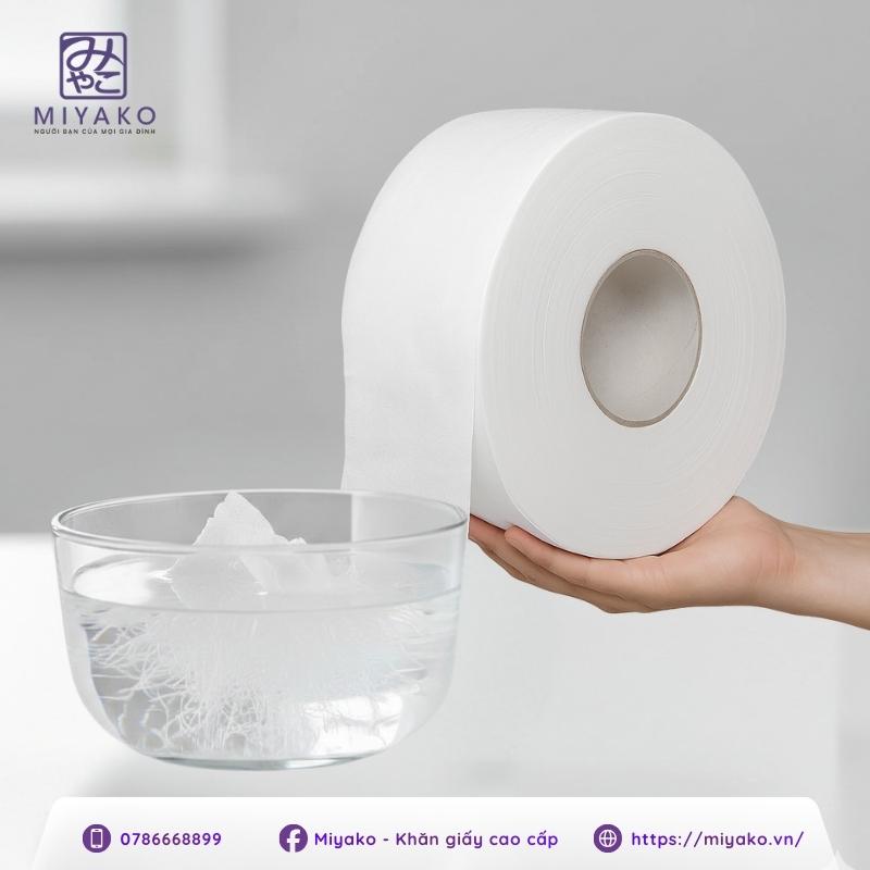 Giấy vệ sinh cuộn lớn rã trong nước – Tiêu chuẩn vàng của B2B