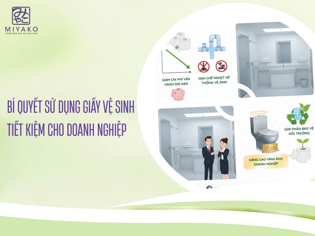 Bí Quyết Sử Dụng Giấy Vệ Sinh Tiết Kiệm Cho Doanh Nghiệp