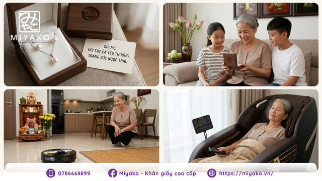 Đôi khi, món quà 8/3 cho mẹ ý nghĩa nhất là món quà giúp mẹ được nghỉ ngơi nhiều hơn mỗi ngày.