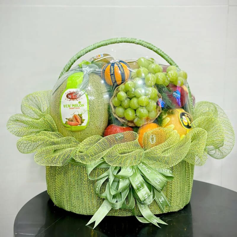 Giỏ quà phù hợp tặng đối tác, khách hàng VIP