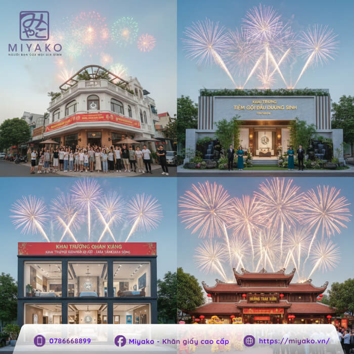 Tặng quà khai trương theo ngành nghề kinh doanh