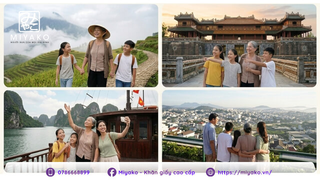 chuyến du lịch gia đình ý nghĩa dành tặng mẹ dịp 8/3