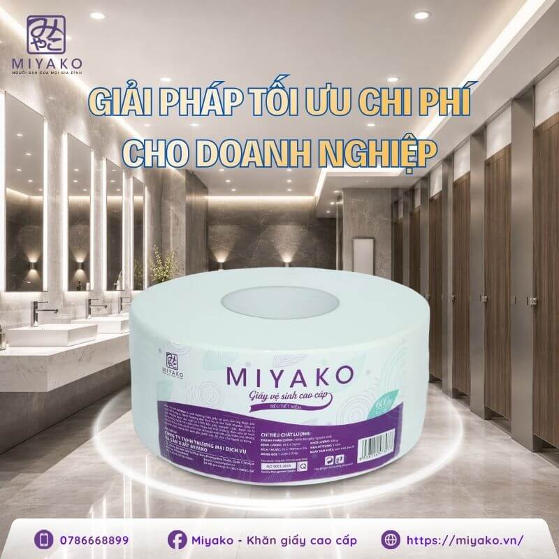 Giải pháp tối ưu giúp kiểm soát lãng phí giấy vệ sinh trong doanh nghiệp