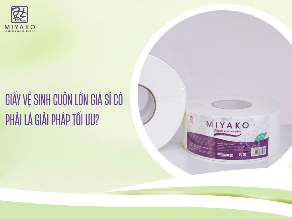 Giấy Vệ Sinh Cuộn Lớn Giá Sỉ Có Phải Là Giải Pháp Tối Ưu