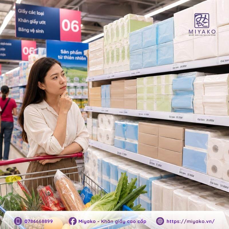 cách chọn khăn giấy cao cấp chất lượng tốt