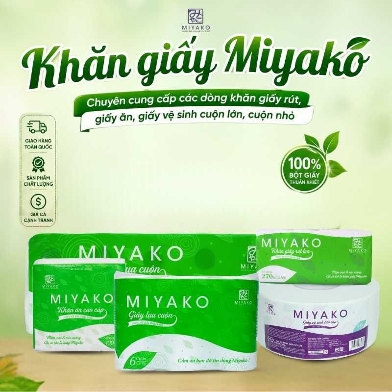 khăn giấy cao cấp Miyako cho gia đình và doanh nghiệp