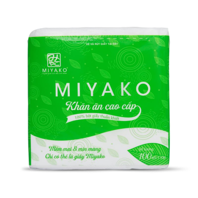 khăn giấy ăn landing page Miyako