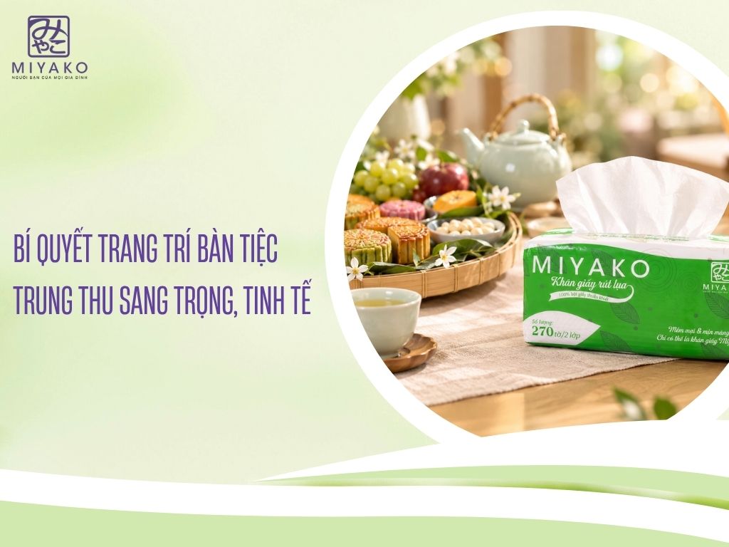Bí Quyết Trang Trí Bàn Tiệc Trung Thu Sang Trọng, Tinh Tế
