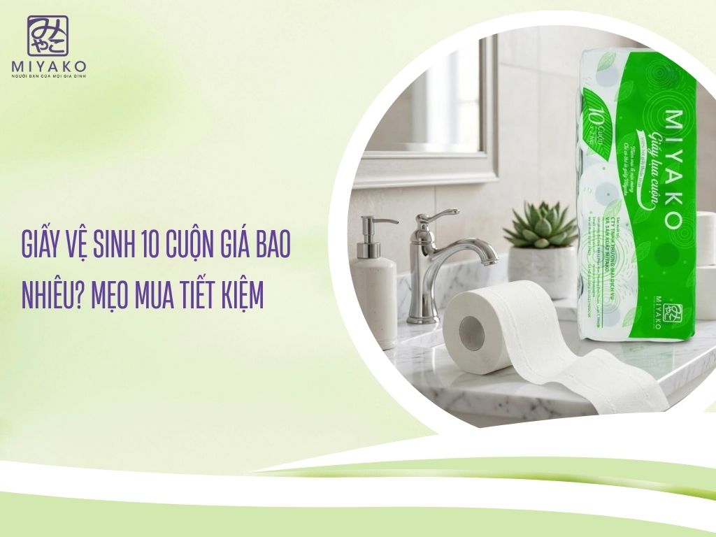 Giấy Vệ Sinh 10 Cuộn Giá Bao Nhiêu Và Mẹo Mua Tiết Kiệm