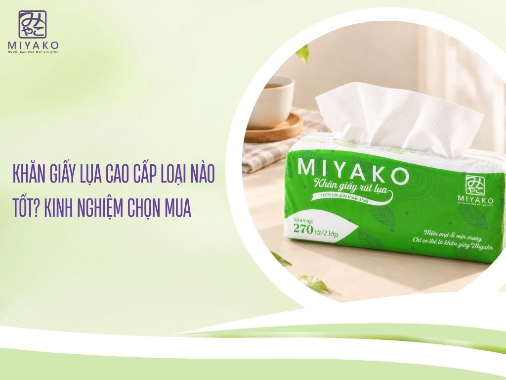 Khăn Giấy Lụa Cao Cấp Loại Nào Tốt? Kinh Nghiệm Chọn Mua