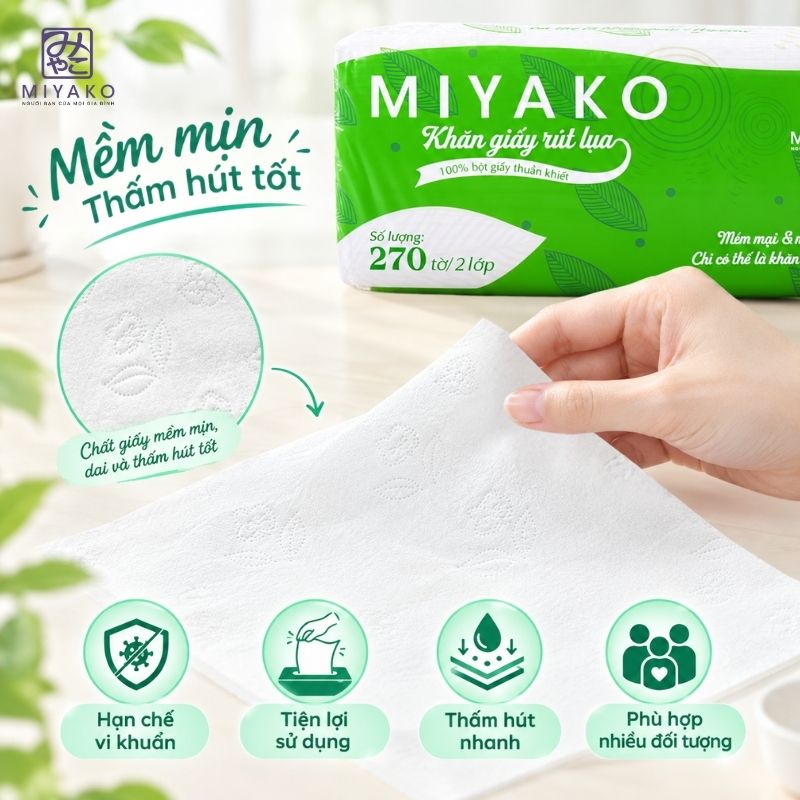 Kiểm tra độ mềm và độ dai của khăn giấy lau mặt