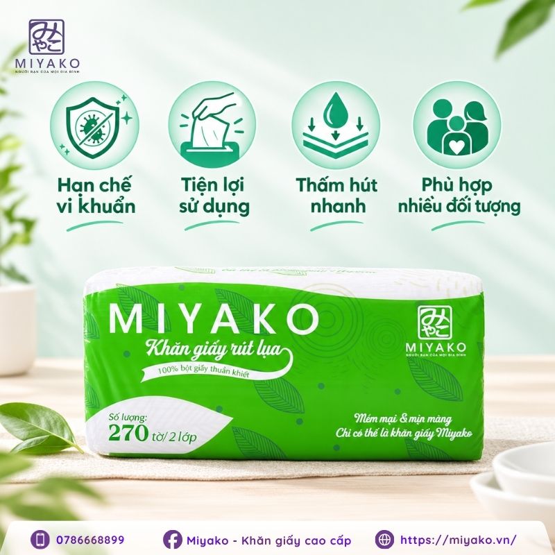 Lợi ích của khăn giấy lau mặt dùng 1 lần